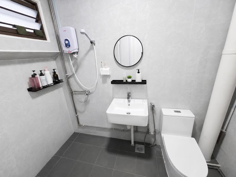 281 Choa Chu Kang Avenue 3, 281 Choa Chu Kang Avenue 3, 3 Bedrooms, 1,141 sqft, HDB Flat For Sale, by Yan Lim, 500221244 - Bathroom - PropertyGuru.com.sg