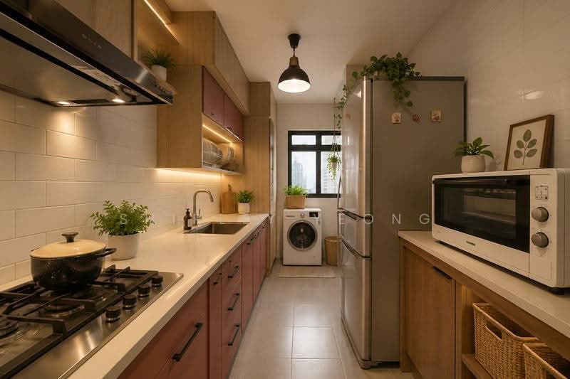 623 Jurong West Street 61, 623 Jurong West Street 61, Boon Lay / Jurong / Tuas, 4 Bedrooms, 1,200 sqft, HDB Flat For Sale, by Shirley Yeong, 500221246 - Kitchen - PropertyGuru.com.sg