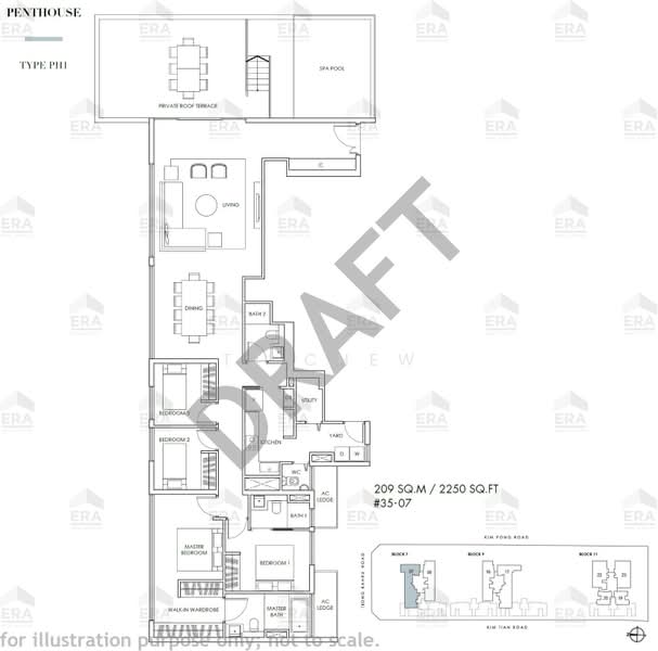 Highline Residences, 7 Kim Tian Road, 4 Bedrooms, 2,250 sqft, Condominium For Sale, by TJ Chew, 500221251 - PropertyGuru.com.sg