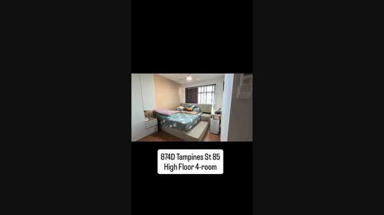 874D Tampines Street 85, 874D Tampines Street 85, 3 Bedrooms, 1,001 sqft, HDB Flat For Sale, by Zuhairi ., 500221270 - PropertyGuru.com.sg