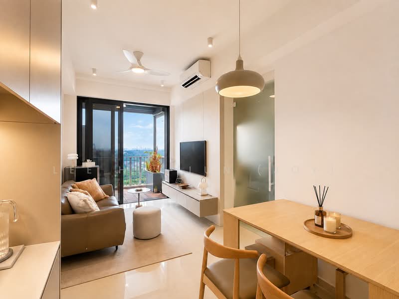 Parc Botannia, 18 Fernvale Street, 2 Bedrooms, 786 sqft, Condominium For Sale, by Lee Hui Jun (Joy), 500221272 - Living Room - PropertyGuru.com.sg