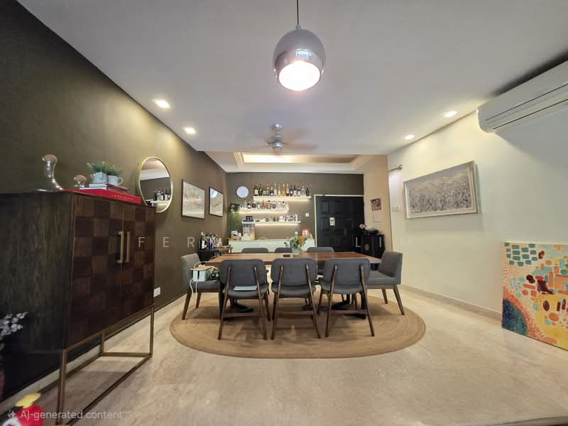 Clementi Park, 137 Sunset Way, 3 Bedrooms, 1,657 sqft, Condominium For Sale, by Ferlicia Lim, 500221287 - Dining Room - PropertyGuru.com.sg