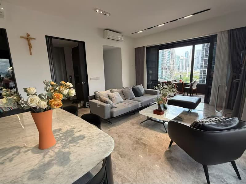 Midtown Modern, 16 Tan Quee Lan Street, 4 Bedrooms, 1,808 sqft, Condominium For Sale, by Ben Lee, 500221304 - Living Room - PropertyGuru.com.sg
