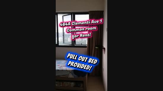464A Clementi Avenue 1, 464A Clementi Avenue 1, Room Rental, 100 sqft, HDB Flat For Rent, by Lynn Wong, 500221340 - PropertyGuru.com.sg