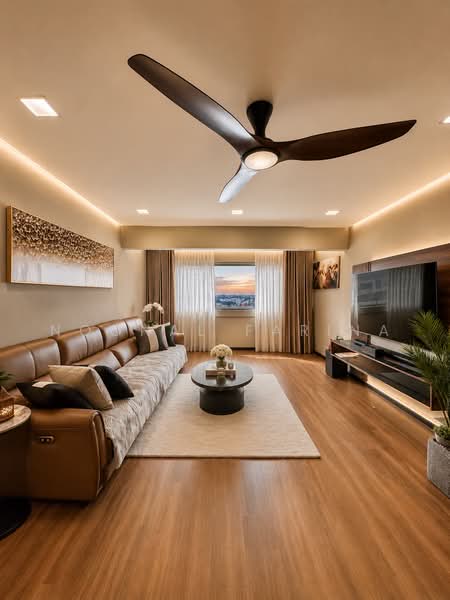 716 Ang Mo Kio Avenue 6, 716 Ang Mo Kio Avenue 6, 3 Bedrooms, 1,280 sqft, HDB Flat For Sale, by Noonal Farina, 500221359 - Living Room - PropertyGuru.com.sg