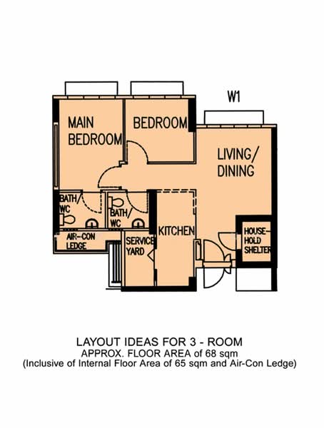 363B Sembawang Crescent, 363B Sembawang Crescent, 1 Bedroom, 731 sqft, HDB Flat For Rent, by Edwin Leong, 500221402 - PropertyGuru.com.sg