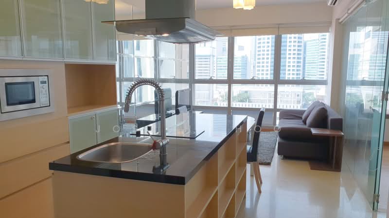 The Clift, 21 McCallum Street, 1 Bedroom, 527 sqft, Apartment For Rent, by Joseph Khoo, 500221414 - Kitchen - PropertyGuru.com.sg