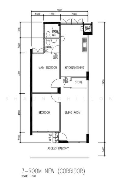 154 Hougang Street 11, 154 Hougang Street 11, 2 Bedrooms, 721 sqft, HDB Flat For Sale, by Shaun Dhillon, 500221418 - PropertyGuru.com.sg