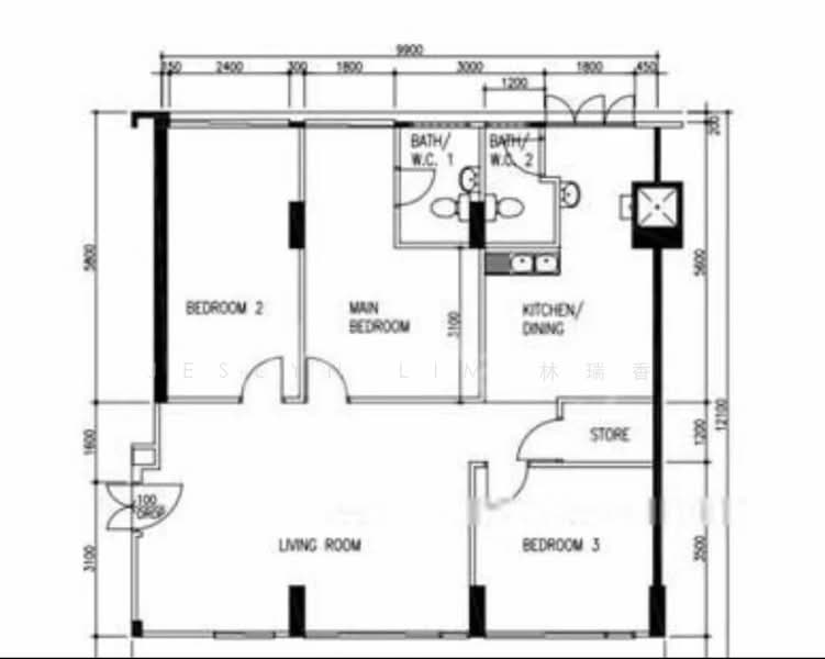 250 Bishan Street 22, 250 Bishan Street 22, 3 Bedrooms, 1,119 sqft, HDB Flat For Rent, by Jeslyn Lim 林瑞香, 500221419 - PropertyGuru.com.sg