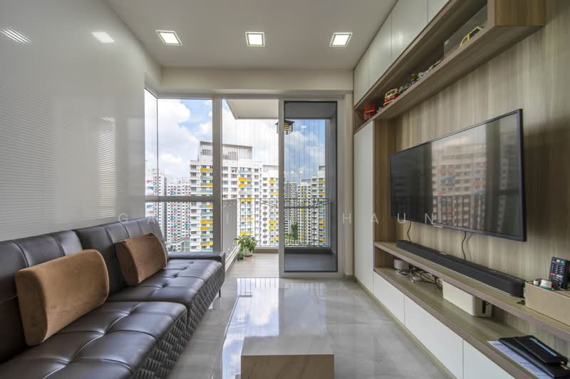 High Park Residences, 31 Fernvale Road, 1 Bedroom, 441 sqft, Condominium For Sale, by Gabriel Shaun, 500221420 - Living Room - PropertyGuru.com.sg