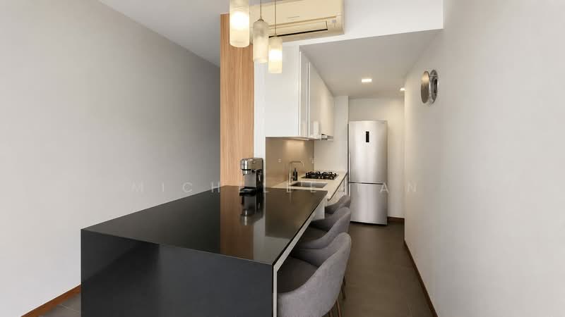 Double Bay Residences, 17B Simei Street 4, 2 Bedrooms, 1,001 sqft, Condominium For Sale, by Michelle Tan, 500221423 - Kitchen - PropertyGuru.com.sg