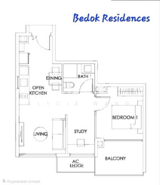 Bedok Residences, 14 Bedok North Drive, 2 Bedrooms, 592 sqft, Condominium For Sale, by Alycia Wang, 500221439 - PropertyGuru.com.sg