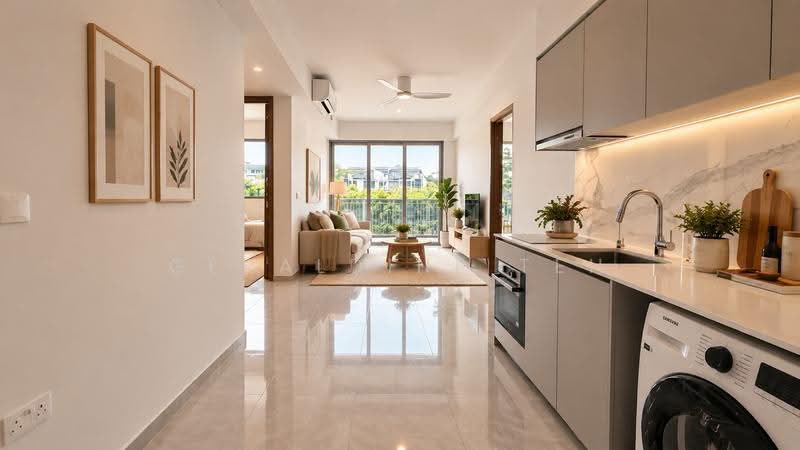 Grand Dunman, 18 Dunman Road, East Coast / Marine Parade, 2 Bedrooms, 775 sqft, Condominium For Rent, by Geraldine Teh, 500221480 - Living Room - PropertyGuru.com.sg