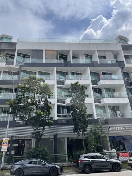 Suites 123, Rangoon Road, 398 sqft, Shop / Shophouse For Rent, by Elyn Goh, 500221490 - Balcony - CommercialGuru.com.sg
