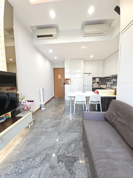 Eco Sanctuary, 63 Chestnut Avenue, 2 Bedrooms, 700 sqft, Condominium For Sale, by Joanne Ng, 500221498 - Living Room - PropertyGuru.com.sg