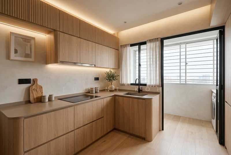 38C Bendemeer Road, 38C Bendemeer Road, 2 Bedrooms, 743 sqft, HDB Flat For Sale, by Eugene Koh, 500221508 - Kitchen (AI) - PropertyGuru.com.sg