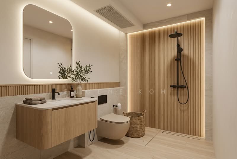 38C Bendemeer Road, 38C Bendemeer Road, 2 Bedrooms, 743 sqft, HDB Flat For Sale, by Eugene Koh, 500221508 - Master Bathroom (AI) - PropertyGuru.com.sg