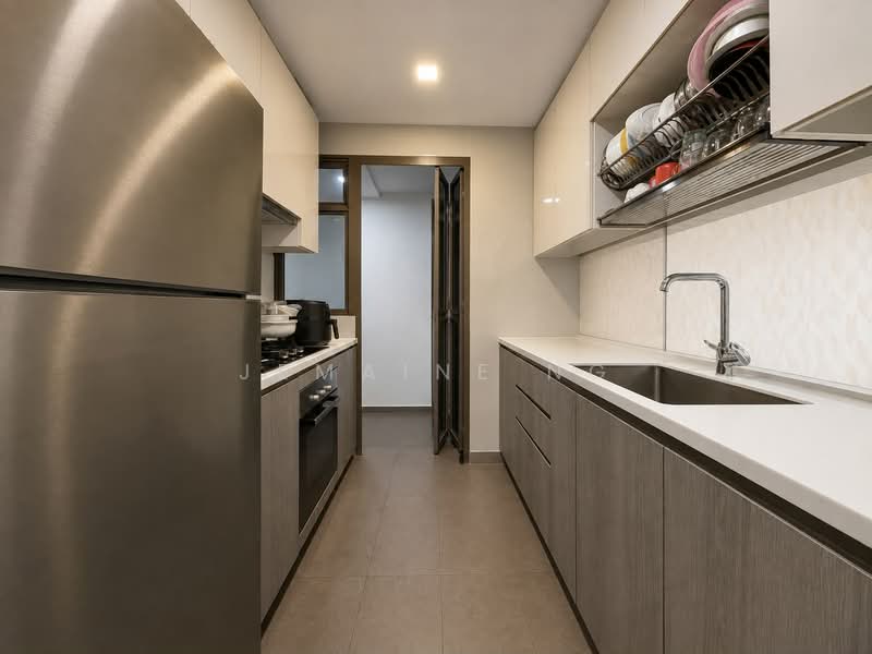 Treasure Crest, 52 Anchorvale Crescent, 3 Bedrooms, 1,076 sqft, Executive Condominium For Sale, by Jemaine Ng, 500221517 - Kitchen - PropertyGuru.com.sg
