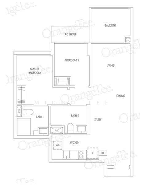 Treasure at Tampines, 55 Tampines Lane, 2 Bedrooms, 678 sqft, Condominium For Sale, by Midco Tee, 500221527 - PropertyGuru.com.sg