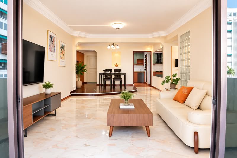 254 Simei St 1, Simei Street 1, 3 Bedrooms, 1,270 sqft, HDB Flat For Rent, by Austin Tan 陳奕達, 500221528 - Living Room - PropertyGuru.com.sg