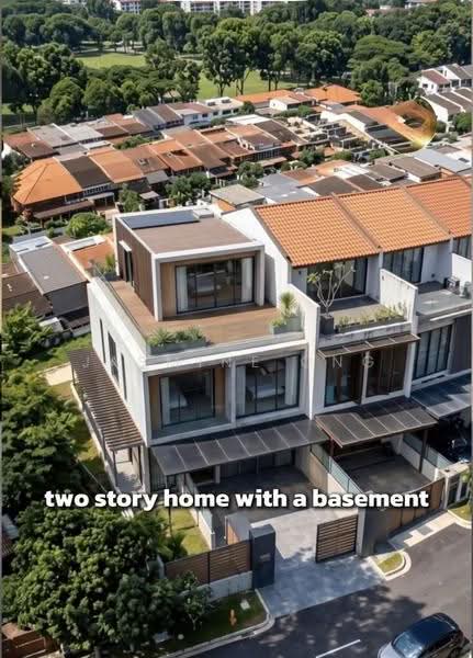 Hillview Garden Estate, Jalan Dermawan, Dairy Farm / Bukit Panjang / Choa Chu Kang, 4 Bedrooms, 2,500 sqft, Corner Terrace For Sale, by Jasmine Ong, 500221533 - AI generated impressions - PropertyGuru.com.sg