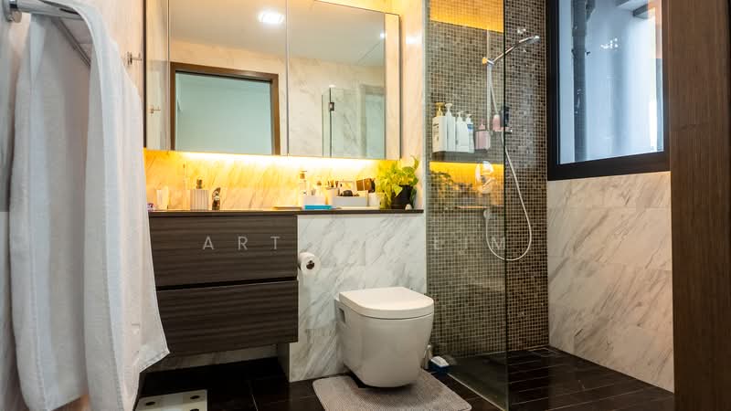 Amber Skye, 8 Amber Road, 2 Bedrooms, 1,216 sqft, Apartment For Sale, by Arthur Lim, 500221547 - Master Bathroom - PropertyGuru.com.sg