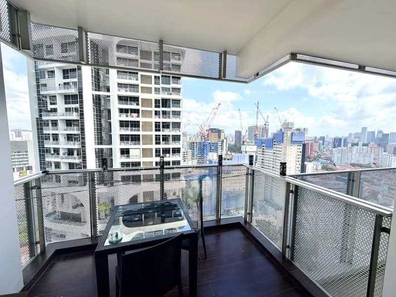 Spottiswoode 18, 18 Spottiswoode Park Road, 2 Bedrooms, 657 sqft, Condominium For Rent, by Ashley Thio, 500221575 - Balcony - PropertyGuru.com.sg