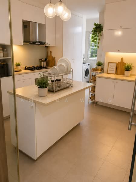 270 Bishan Street 24, 270 Bishan Street 24, 3 Bedrooms, 1,130 sqft, HDB Flat For Rent, by Amanda Wong, 500221583 - Kitchen - PropertyGuru.com.sg