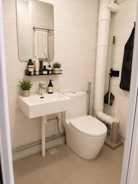 270 Bishan Street 24, 270 Bishan Street 24, 3 Bedrooms, 1,130 sqft, HDB Flat For Rent, by Amanda Wong, 500221583 - Bathroom - PropertyGuru.com.sg