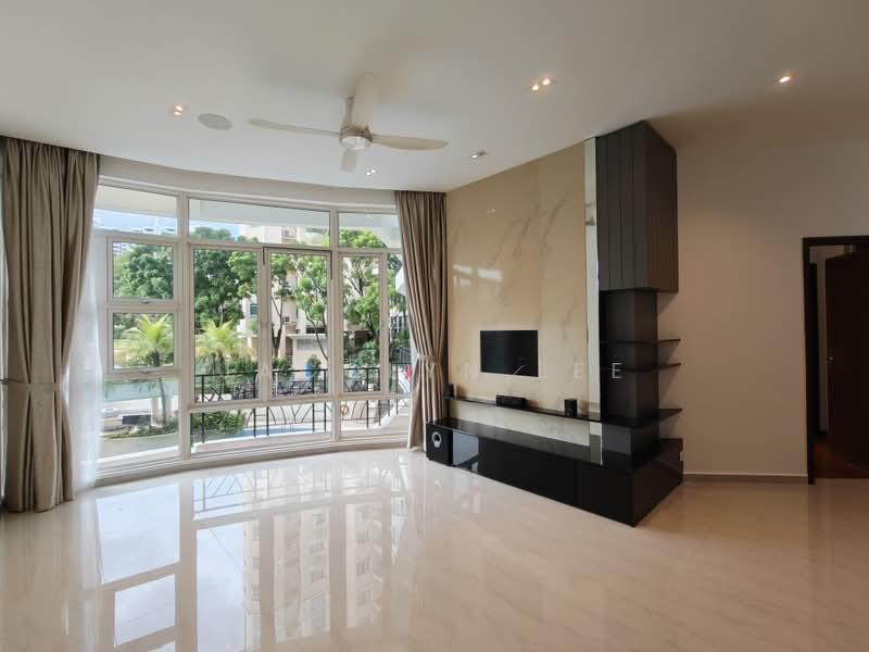 Sheares Ville, 9 Holt Road, 3 Bedrooms, 1,399 sqft, Condominium For Rent, by Jacqlyn Lee, 500221603 - Living Room - PropertyGuru.com.sg