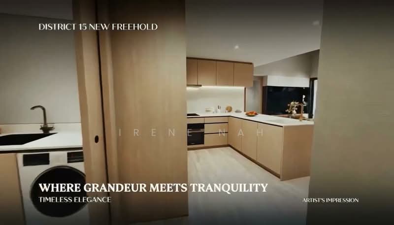 Arina East Residences, 6D Tanjong Rhu Road, 3 Bedrooms, 1,087 sqft, Condominium For Sale, by Irene Nah, 500221609 - Kitchen - PropertyGuru.com.sg
