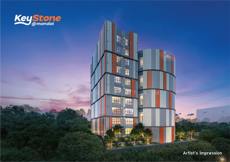 Keystone @ Mandai, 2C Mandai Estate, 1,668 sqft, Factory / Workshop (B2) For Sale, by Patrik Tam, 500221610 - Exterior - CommercialGuru.com.sg