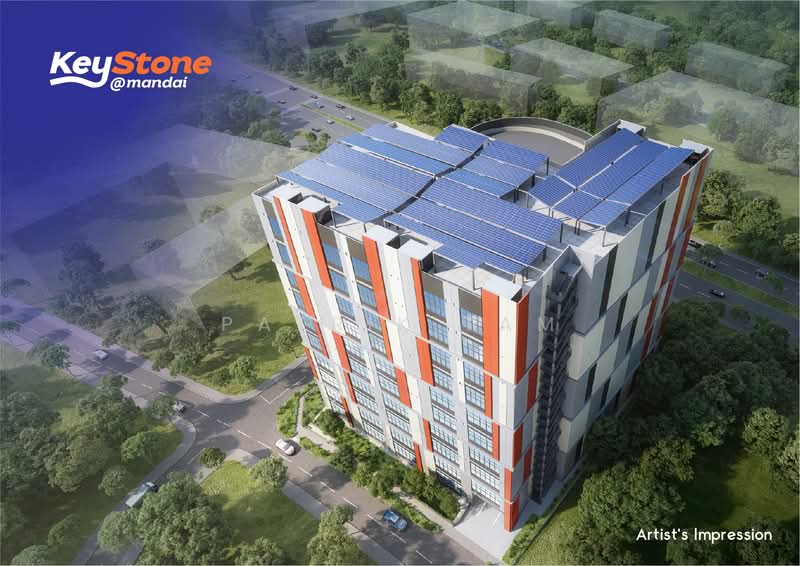 Keystone @ Mandai, 2C Mandai Estate, 1,668 sqft, Factory / Workshop (B2) For Sale, by Patrik Tam, 500221610 - Exterior - CommercialGuru.com.sg