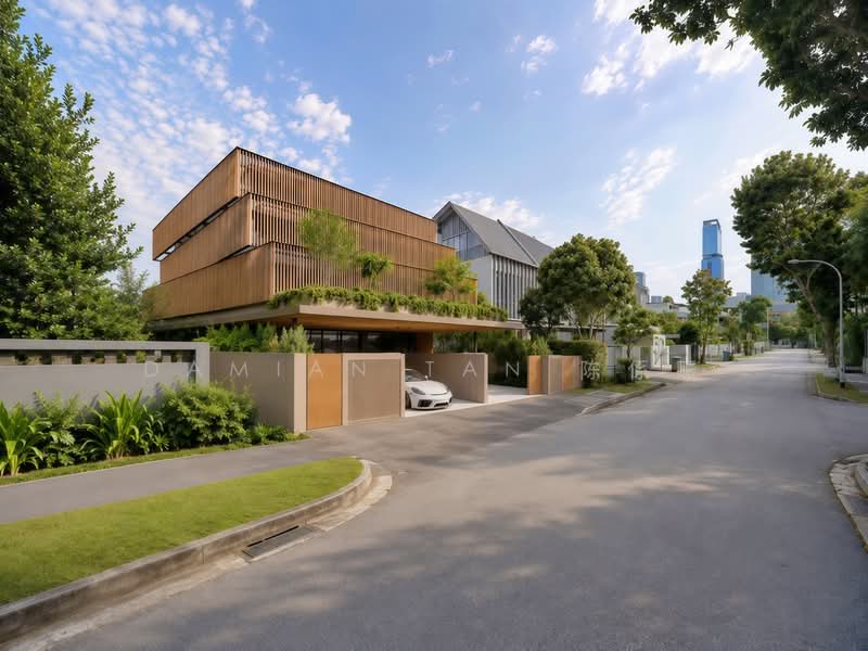 ✸1 KM OF ACS & SJI (JUNIOR)✸RARE BRAND NEW PAIR BESPOKE SEMI-Ds @ GILSTEAD ROAD✸NEAR MRT & BUS STOPS, Gilstead Road Goldhill Barker Mount Rosie Chancery Gentle Buckley Merlimau Dyson Tan Sim Boh Bo Seng Asimont Balmoral Stevens Robin Fernhill Lewis Margoliouth Trevose Berrima Harlyn Dalkeith Narooma Camborne Kheam Hock Merryn Tempua Unggas Bahasa Fir, 5 Bedrooms, 7,276 sqft, Semi-Detached House For Sale, by Damian Tan 陈係赈, 500221612 - Exterior - PropertyGuru.com.sg