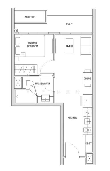 Affinity At Serangoon, 30 Serangoon North Avenue 1, 1 Bedroom, 484 sqft, Condominium For Sale, by Bee 林美玲, 500221623 - PropertyGuru.com.sg