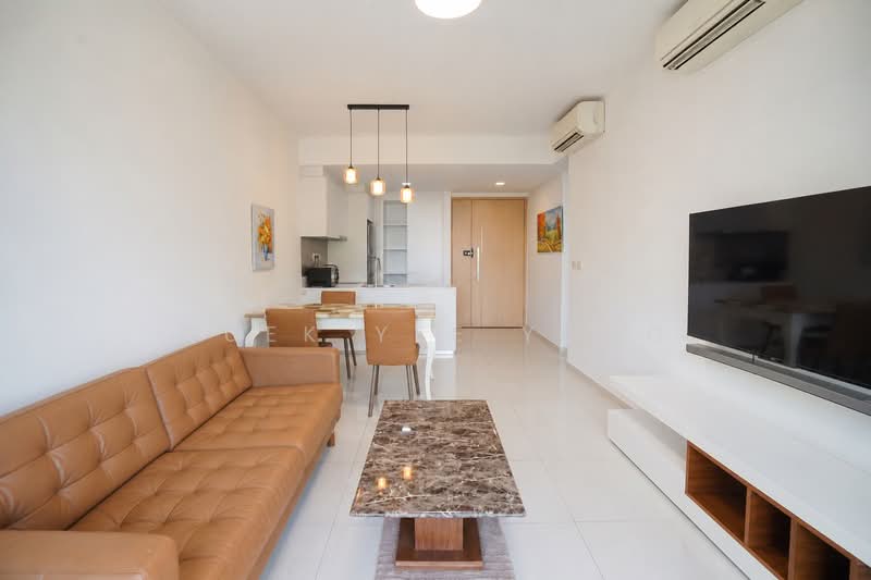 Ripple Bay, 12 Pasir Ris Link, 2 Bedrooms, 764 sqft, Condominium For Rent, by Quek Yee Yong, 500221624 - Living Room - PropertyGuru.com.sg