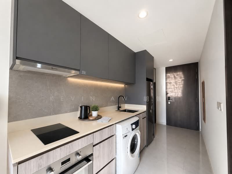 Riverfront Residences, 41 Hougang Avenue 7, 1 Bedroom, 463 sqft, Condominium For Sale, by Kevin Aw 胡锦胜, 500221629 - Kitchen - PropertyGuru.com.sg