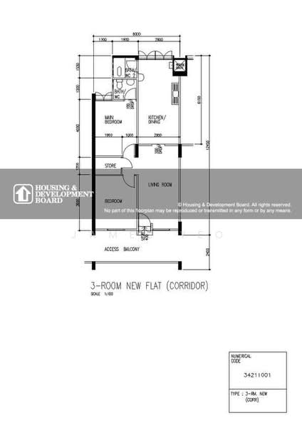 214 Bedok North Street 1, 214 Bedok North Street 1, 2 Bedrooms, 732 sqft, HDB Flat For Rent, by James Yeo, 500221636 - PropertyGuru.com.sg