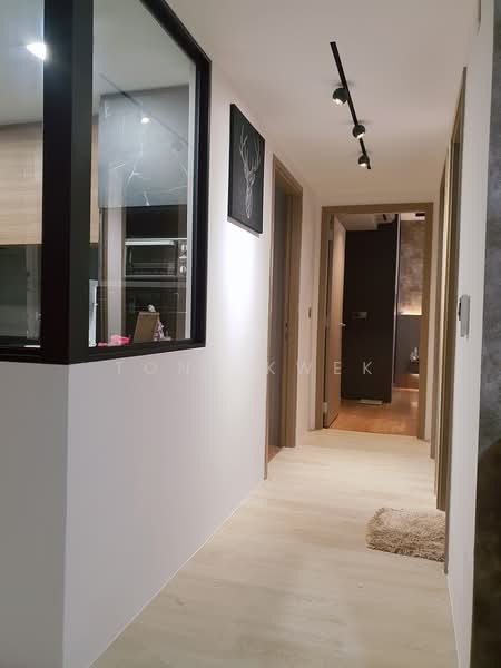 The Terrace, 98 Edgedale Plains, 3 Bedrooms, 1,001 sqft, Executive Condominium For Sale, by Tony Kwek, 500221740 - Corridor - PropertyGuru.com.sg