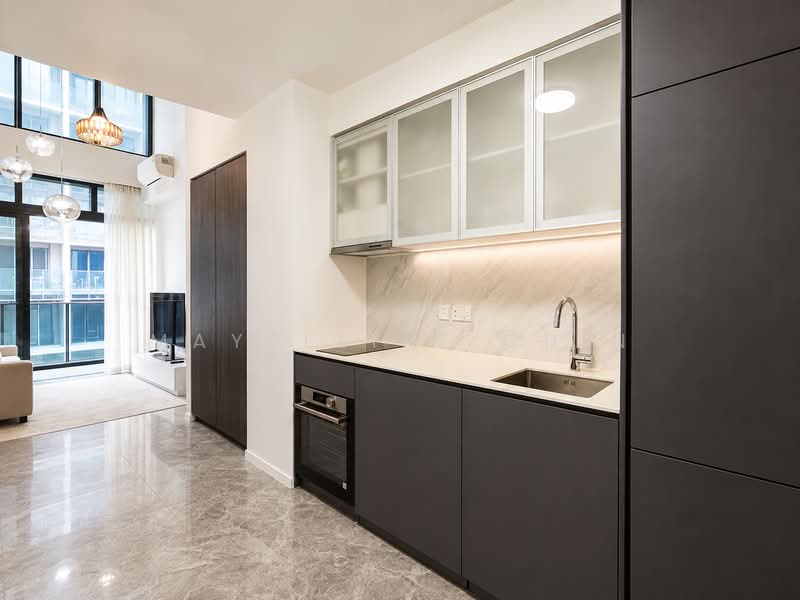 The M, 32 Middle Road, 1 Bedroom, 452 sqft, Condominium For Sale, by Maybeline Chin, 500221752 - Kitchen - PropertyGuru.com.sg