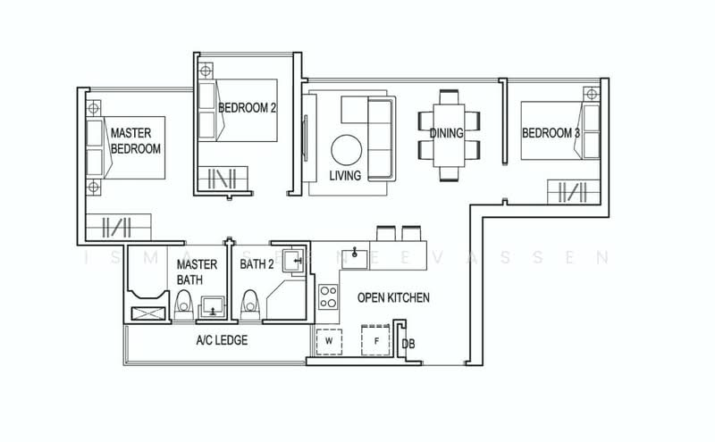 Symphony Suites, 21 Yishun Close, 3 Bedrooms, 786 sqft, Condominium For Sale, by Isma Seeneevassen, 500221760 - PropertyGuru.com.sg