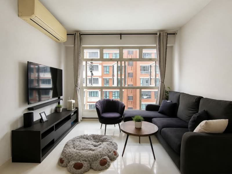 286B Compassvale Crescent, 286B Compassvale Crescent, 3 Bedrooms, 1,001 sqft, HDB Flat For Sale, by Jason Low, 500221783 - Living Room - PropertyGuru.com.sg