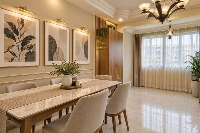 566 Choa Chu Kang Street 52, 566 Choa Chu Kang Street 52, Dairy Farm / Bukit Panjang / Choa Chu Kang, 3 Bedrooms, 1,389 sqft, HDB Flat For Sale, by Wes Teo, 500221819 - Dining Room - PropertyGuru.com.sg