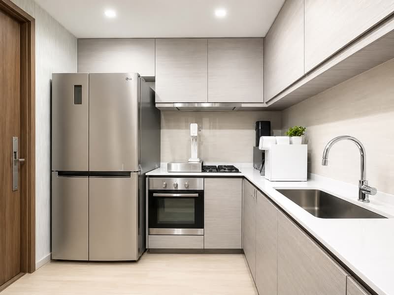 Bellewoods, 100 Woodlands Avenue 5, 4 Bedrooms, 1,152 sqft, Executive Condominium For Sale, by Jamie Sim, 500221883 - Kitchen - PropertyGuru.com.sg