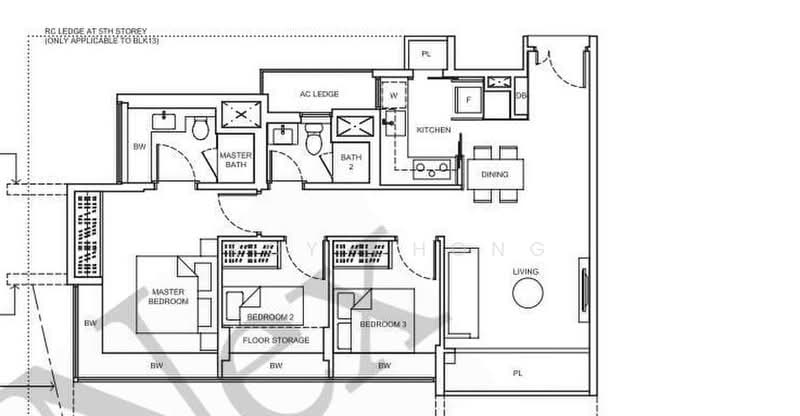 Coco Palms, 21 Pasir Ris Grove, 3 Bedrooms, 904 sqft, Condominium For Rent, by Roy Chong, 500221885 - PropertyGuru.com.sg