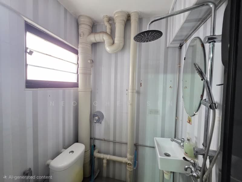 34 Upper Cross Street, 34 Upper Cross Street, 2 Bedrooms, 700 sqft, HDB Flat For Rent, by Neo Chee Seng, 500221977 - Master Bathroom - PropertyGuru.com.sg