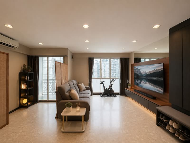 The Florida, 78 Hougang Avenue 7, 3 Bedrooms, 1,292 sqft, Condominium For Sale, by Chua Le Bing, 500221979 - Living Room - PropertyGuru.com.sg