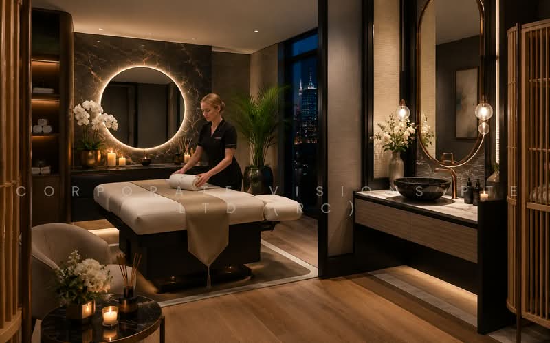 Rare Fully Fitted Spa inside Hotel minimum CAPEX with hot / cold pool, jacuzzi etc, , 11,700 sqft, Other Retail For Rent, by RONN, 500221991 - Interior - CommercialGuru.com.sg