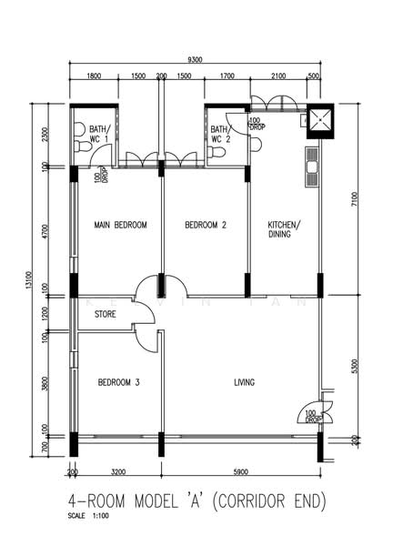 335 Serangoon Avenue 3, 335 Serangoon Avenue 3, 3 Bedrooms, 1,119 sqft, HDB Flat For Sale, by Kelvin Tan, 500222017 - PropertyGuru.com.sg