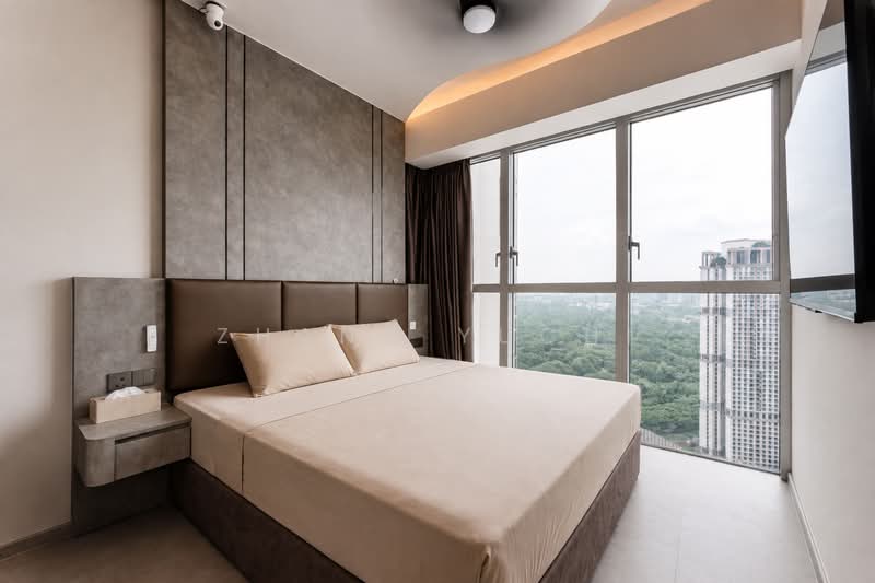Queens Peak, 1 Dundee Road, 3 Bedrooms, 1,001 sqft, Condominium For Rent, by Zhang Yuchi, 500222061 - Master Bedroom - PropertyGuru.com.sg